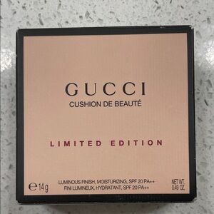 Gucci Cushion de Beauté Limited Edition Compact - Beige, Black, Burgundy